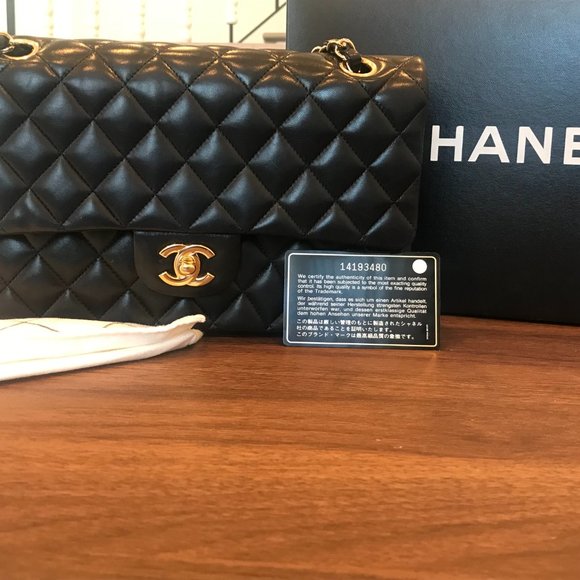 Chanel 2.55 Classic Flap Black Lambskin - Picture 4 of 9